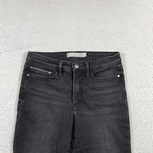 Athleta Jeans Womens 2 Sculptek Ultra Skinny Zip‎ Carbon Performance Minimal - Picture 11 of 16